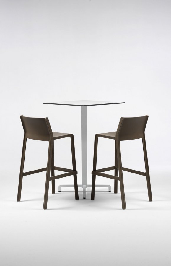 Стул пластиковый барный Nardi Trill Stool табак