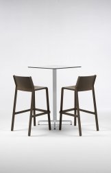 Стул пластиковый барный Nardi Trill Stool табак
