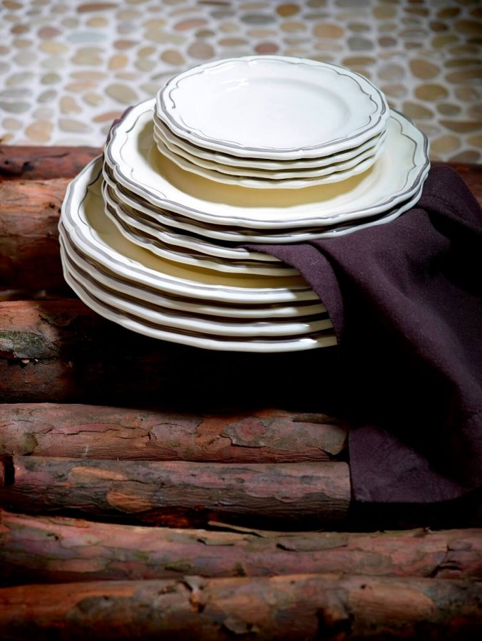 Блюдо овальное Filet Taupe