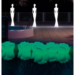 Светильник пластиковый водонепроницаемый Baby Love RGB IN/OUT