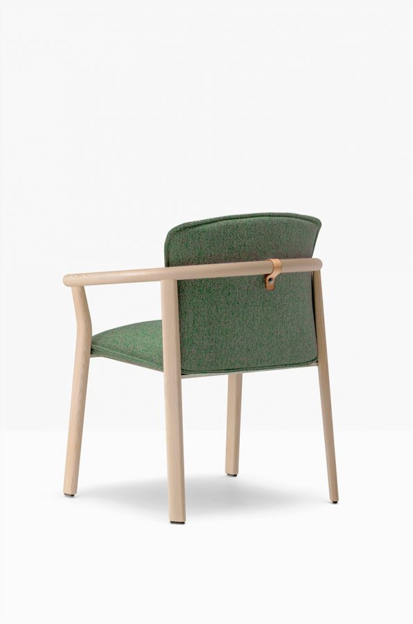 Кресло деревянное с подушкой Lamorisse Wood
