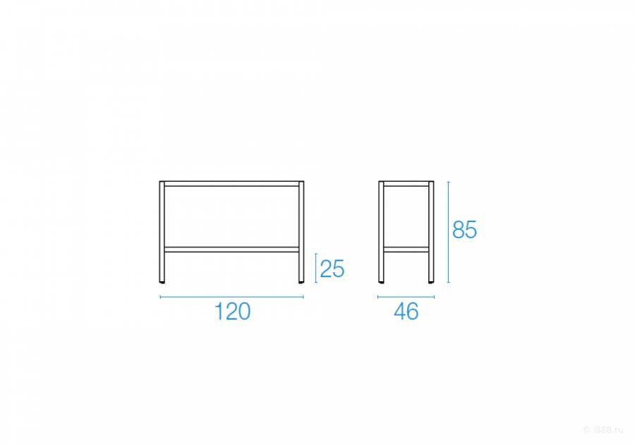 Станция для официанта металлическая Camaleon
