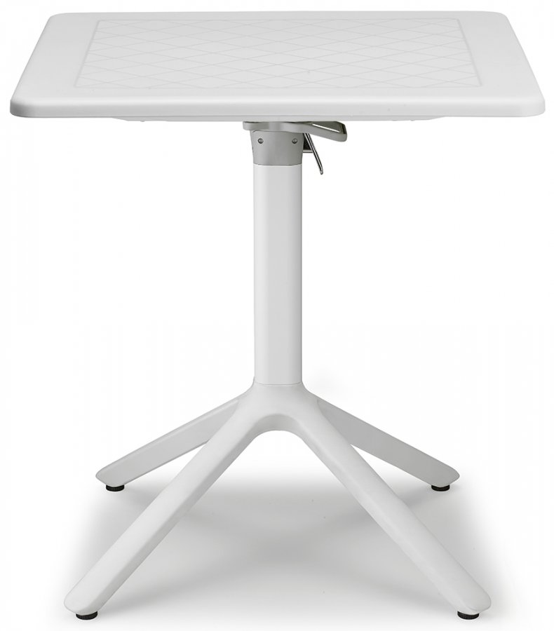 Стол пластиковый складной Eco Folding, лен, 700х700х750 мм