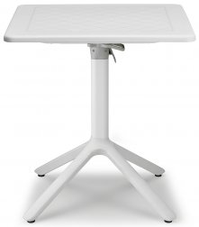 Стол пластиковый складной Eco Folding, лен, 700х700х750 мм