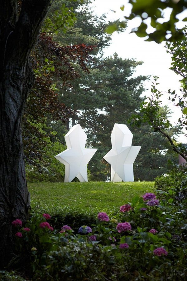 Пуф пластиковый светящийся Glace Lighting IN
