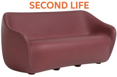 Reborn Second Life Диван пластиковый двухместный