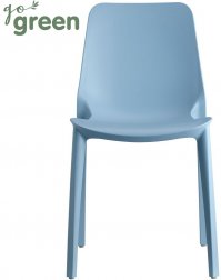 Стул пластиковый Scab Design Ginevra Go Green голубой