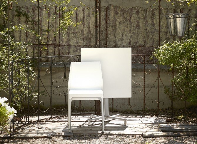 Стул пластиковый Scab Design Chloe Chair Mon Amour лен
