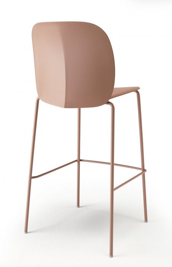 Стул пластиковый барный Scab Design Mentha Go Green карамельный