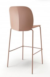 Стул пластиковый барный Scab Design Mentha Go Green карамельный