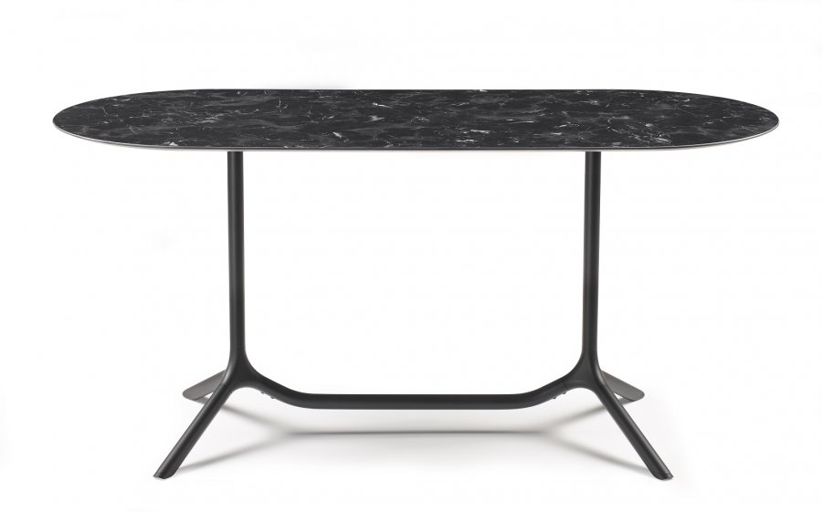 Столешница овальная Compact Laminate для подстолья Tripe Double