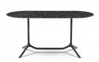Столешница овальная Compact Laminate для подстолья Tripe Double