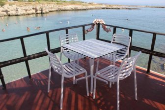 Стул пластиковый Nardi Doga Bistrot белый