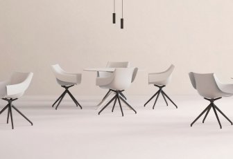 Кресло офисное пластиковое Manta