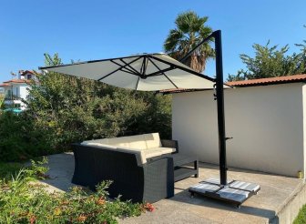 Диван пластиковый плетеный угловой с подушками Monaco Lounge Corner