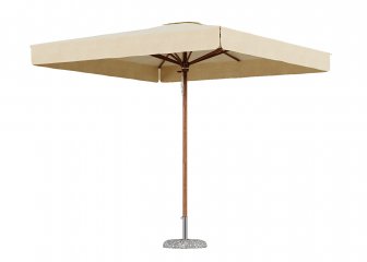 Зонт профессиональный Dolomiti Wood Iroko