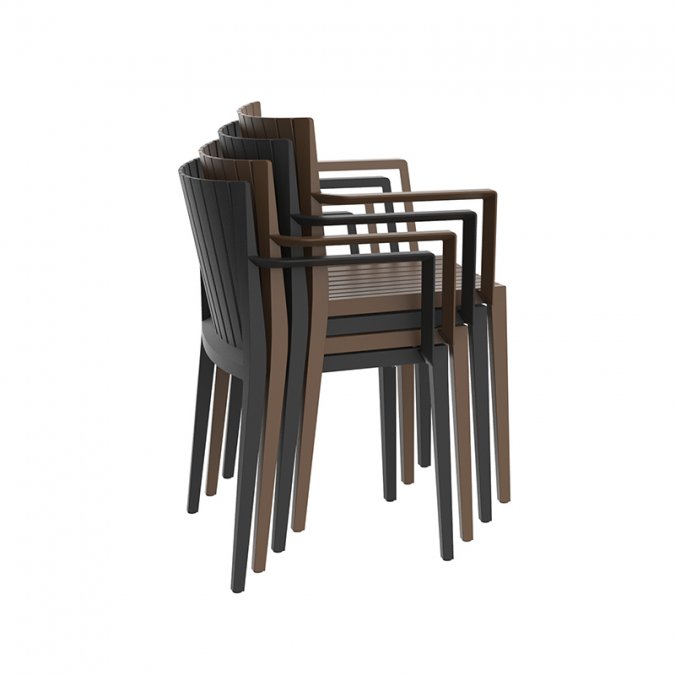 Кресло пластиковое Vondom Spritz Basic белый