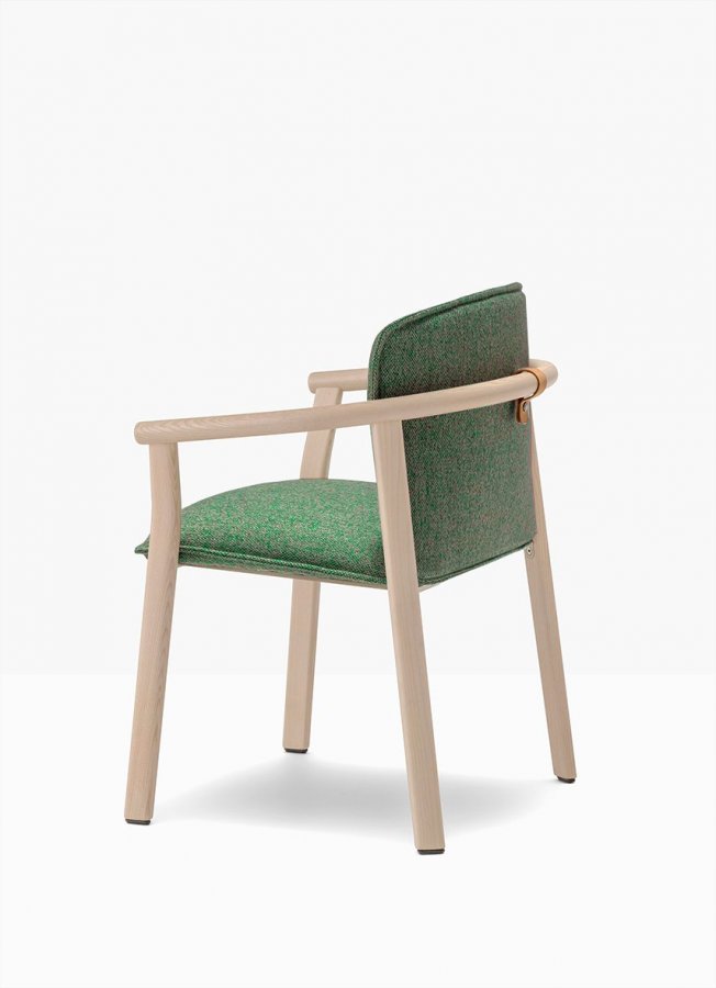 Кресло деревянное с подушкой Lamorisse Wood