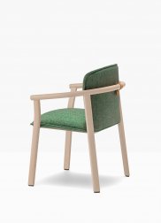 Кресло деревянное с подушкой Lamorisse Wood