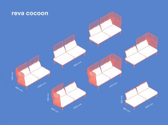 Модуль угловой левый Reva Cocoon
