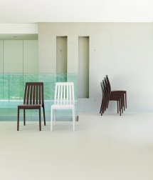 Стул пластиковый Siesta Contract Soho белый