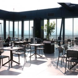 Стул пластиковый Nardi Costa Bistrot антрацит