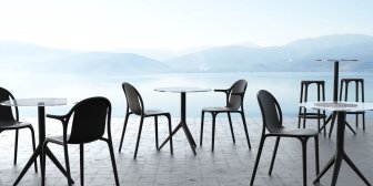 Кресло пластиковое Vondom Brooklyn Basic черный