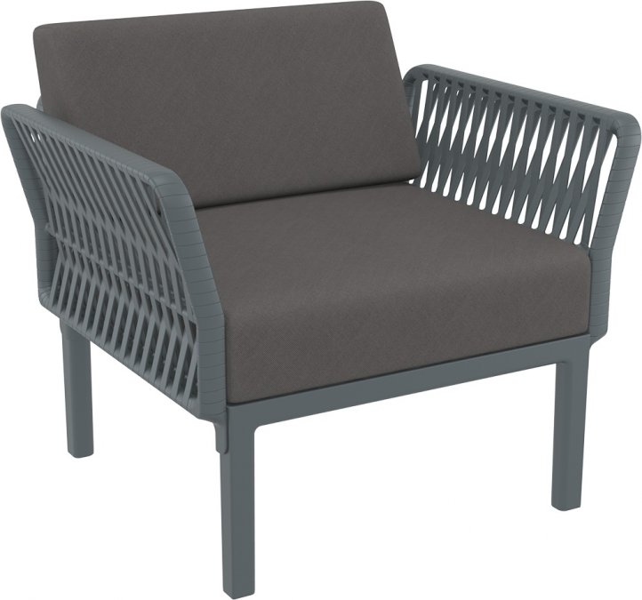 Кресло пластиковое с подушками Portofino Lounge