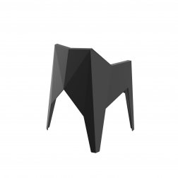 Кресло пластиковое Vondom Voxel Basic черный