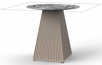 Подстолье пластиковое Gatsby Basic