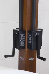 Зонт профессиональный двухкупольный 3х6 м Wood Double