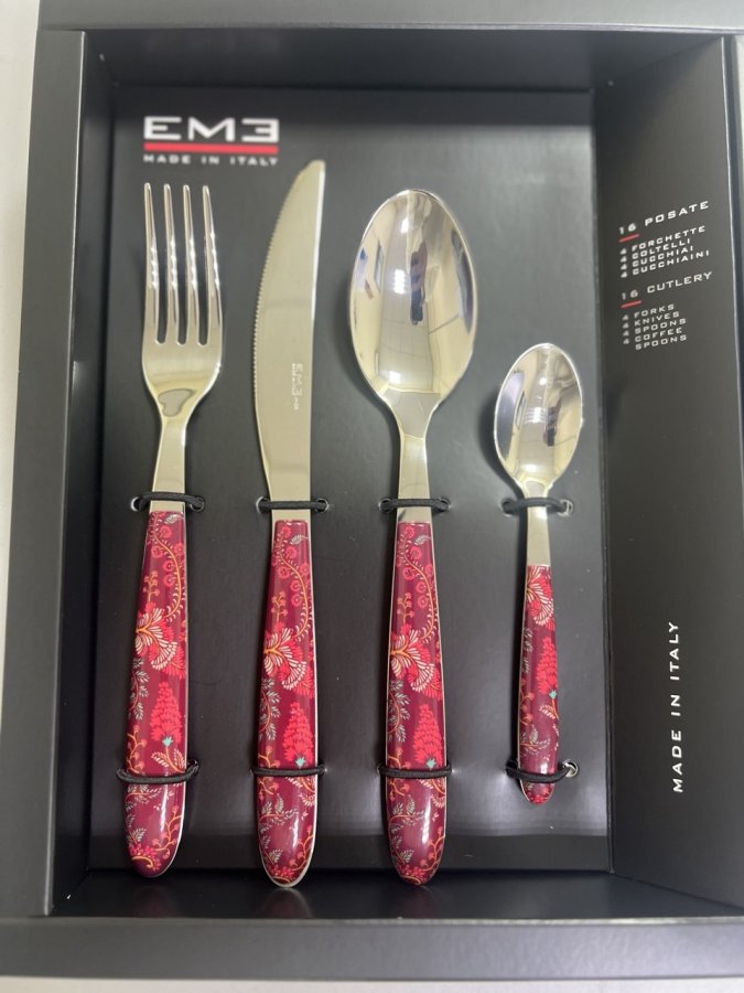 Столовые приборы на 4 персоны Vero Samarcanda