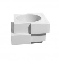 Кашпо пластиковое Cubic Yo Pop
