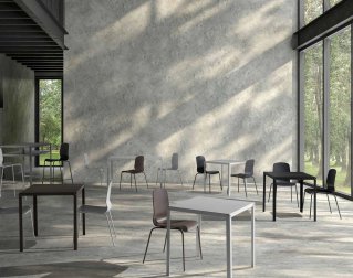 Стул барный пластиковый PF STILE Glamour