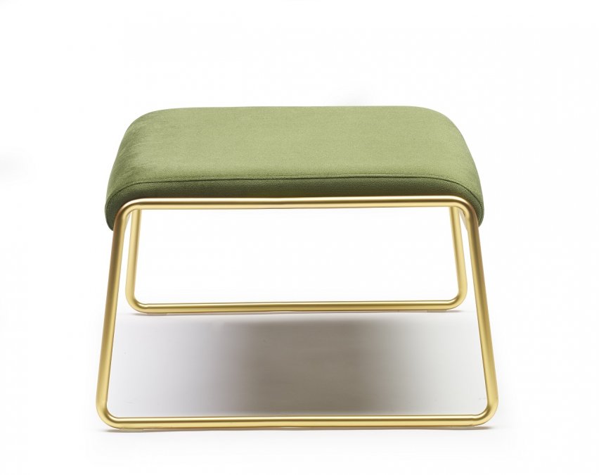 Пуф с обивкой Lisa Lounge Pouf