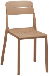 Стул пластиковый Nardi Cassia Bistrot капучино