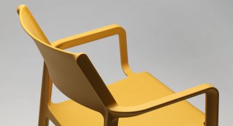 Кресло пластиковое Nardi Trill Armchair горчичный