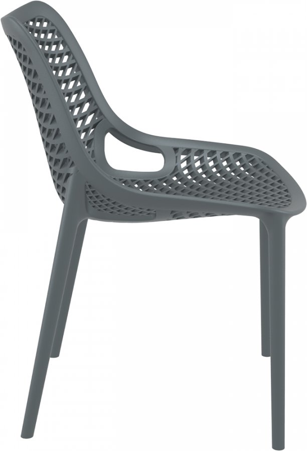Стул пластиковый Siesta Contract Air темно-серый