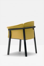 Кресло деревянное с подушкой Lamorisse Wood