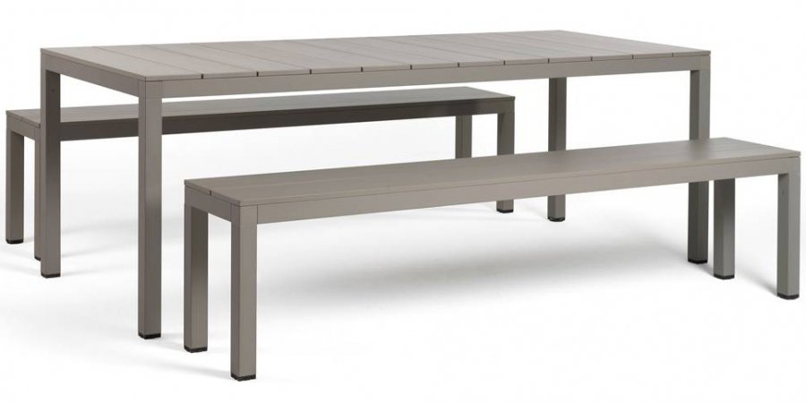 Комплект металлической мебели Set Rio Bench Alu