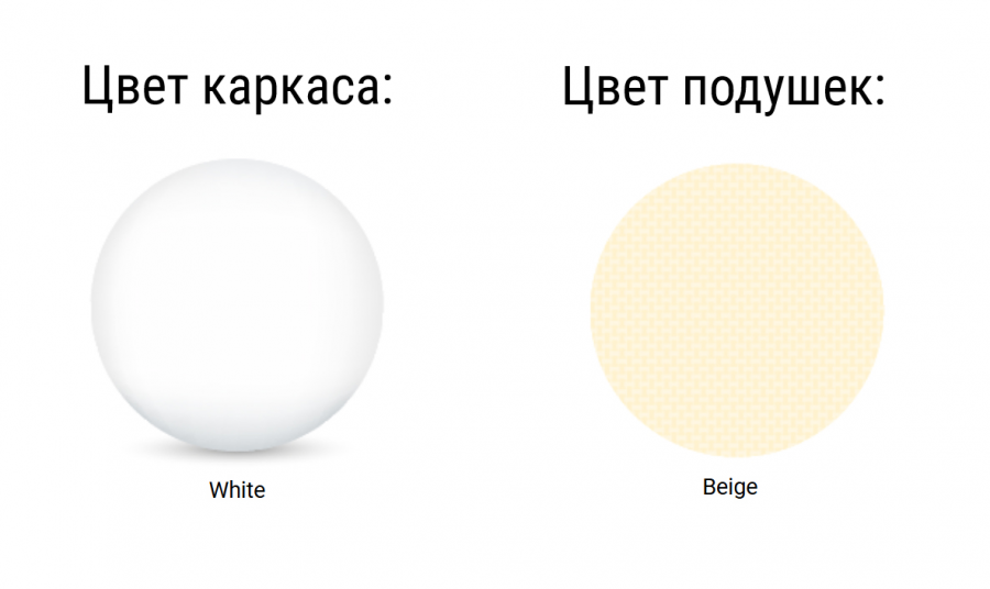 Кресло пластиковое с подушками Portofino Lounge