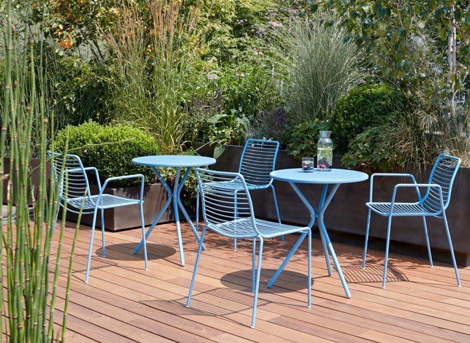 Стул металлический Scab Design Summer голубой