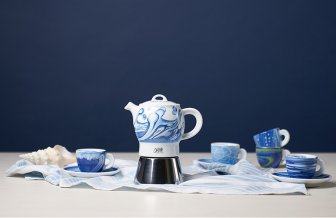 Кофеварка гейзерная на 4 порции, деколь Preziosa