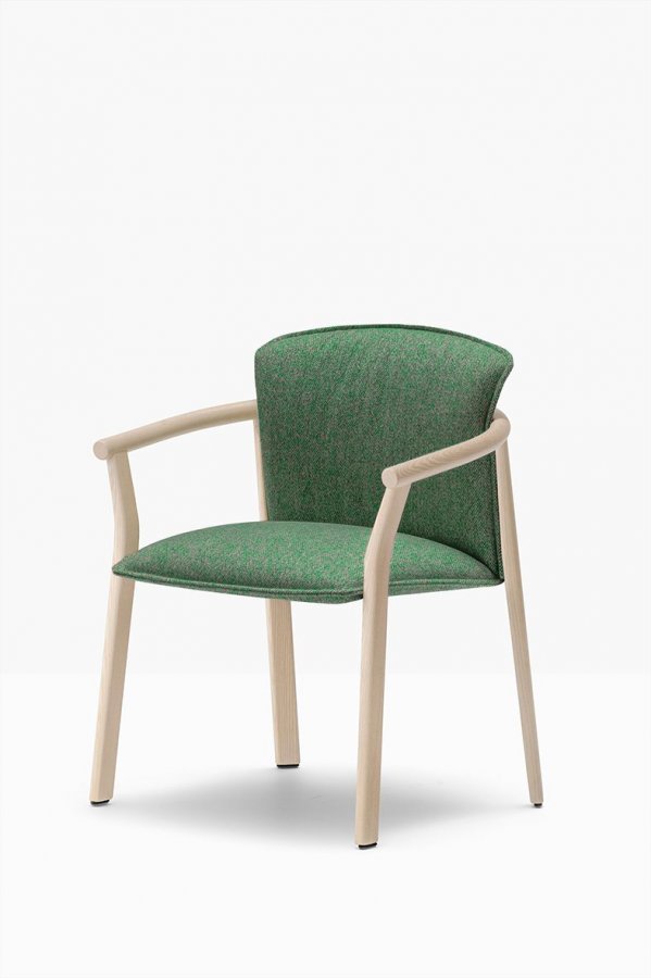 Кресло деревянное с подушкой Lamorisse Wood