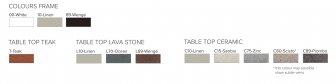 Стол керамический T-Table