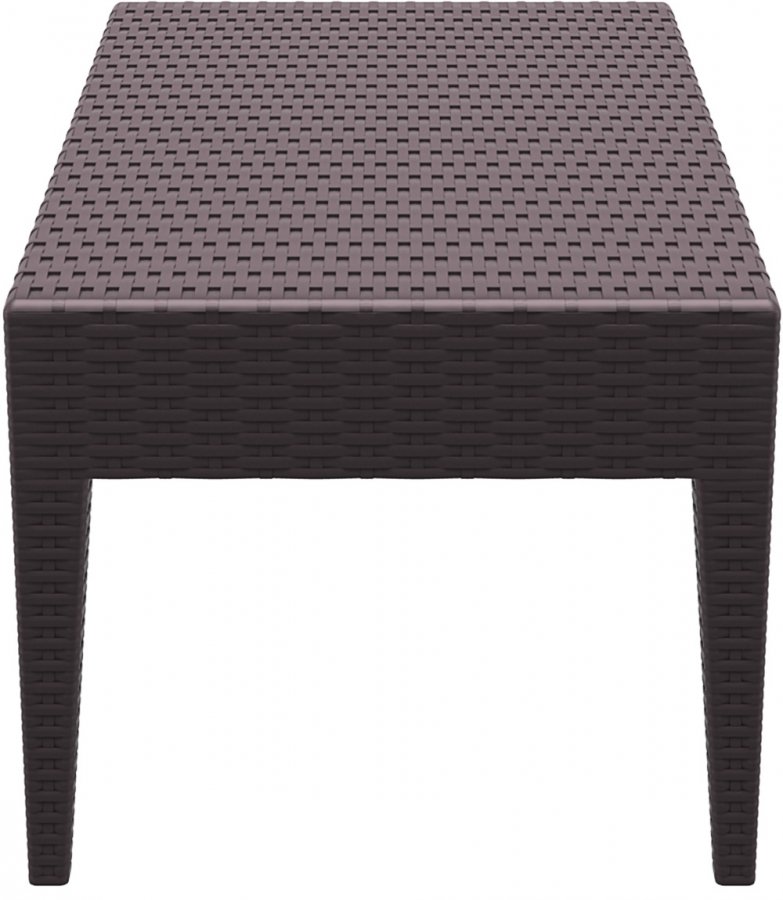 Столик пластиковый плетеный журнальный Miami Lounge Table