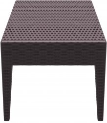 Столик пластиковый плетеный журнальный Miami Lounge Table