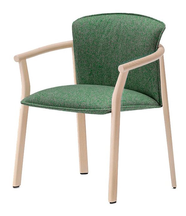Кресло деревянное с подушкой Lamorisse Wood