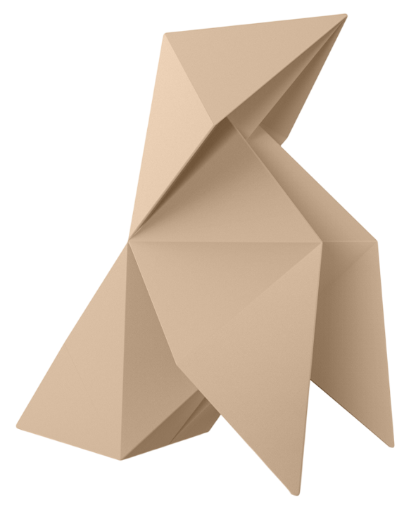 Фигура дизайнерская пластиковая Origami Tori Basic