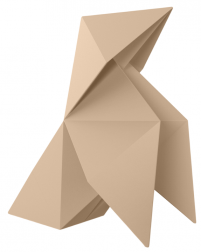 Фигура дизайнерская пластиковая Origami Tori Basic